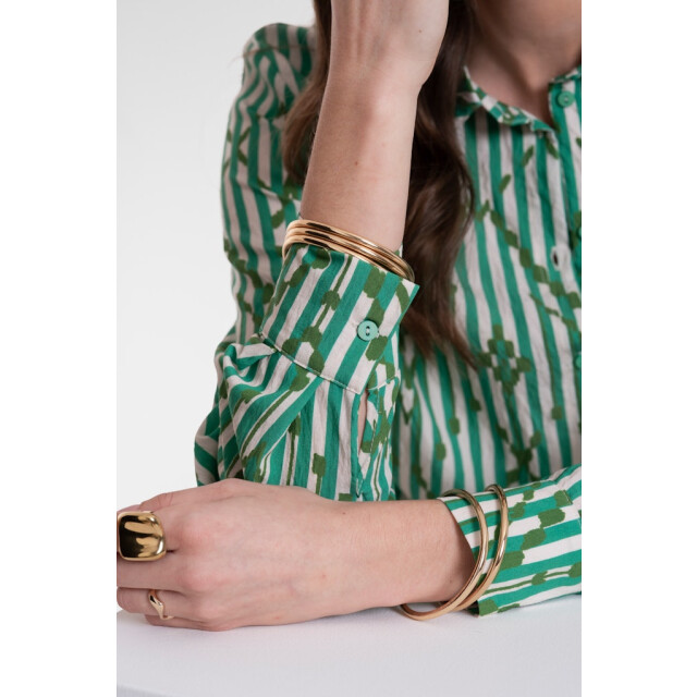 Geisha Blouse ecru dessin 4309.08.0026 large