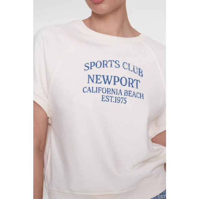 Geisha Sweater short sleeves ''sports club'' off-white 4209.02.0038 large