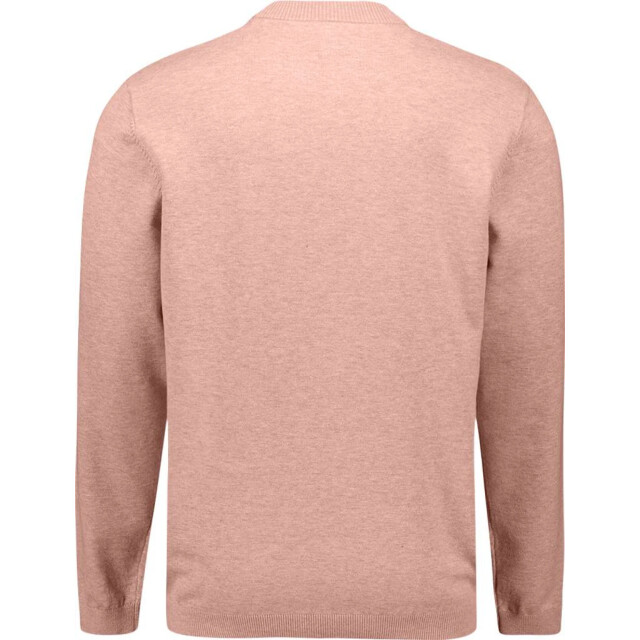 No Excess Pullover crew neck melange light mauve 31210190SN-346 large