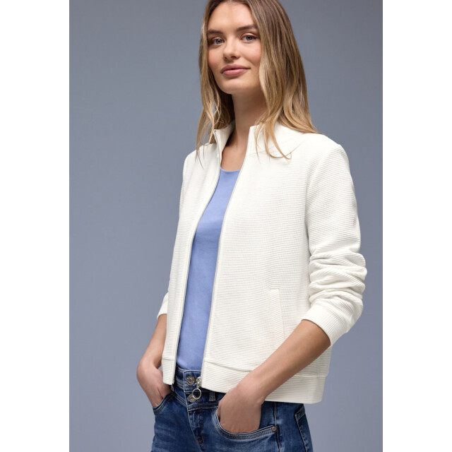 Street One a324642 structure zipper jacket A324642 large