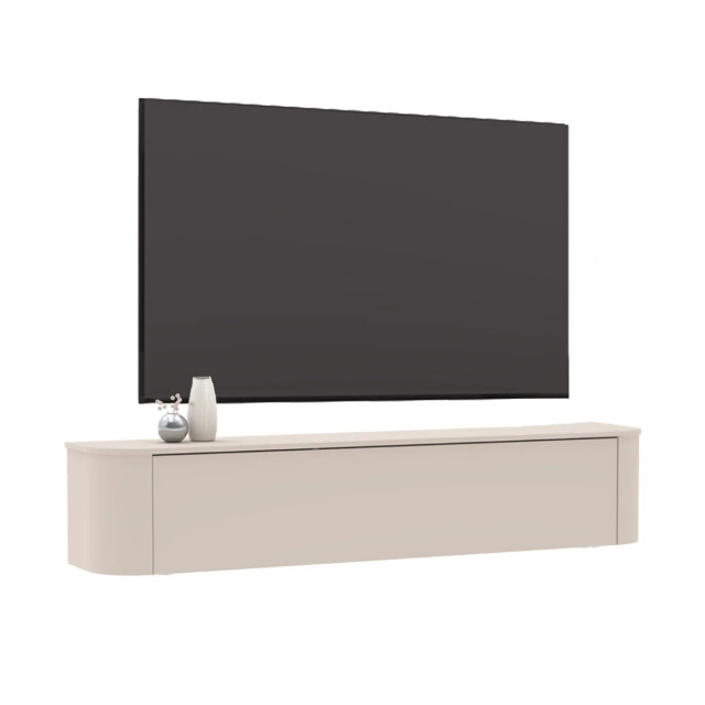 CaliCosy Hangend tv-meubel met 1 klepdeur kasjmier l 180 cm bora 3516914 large