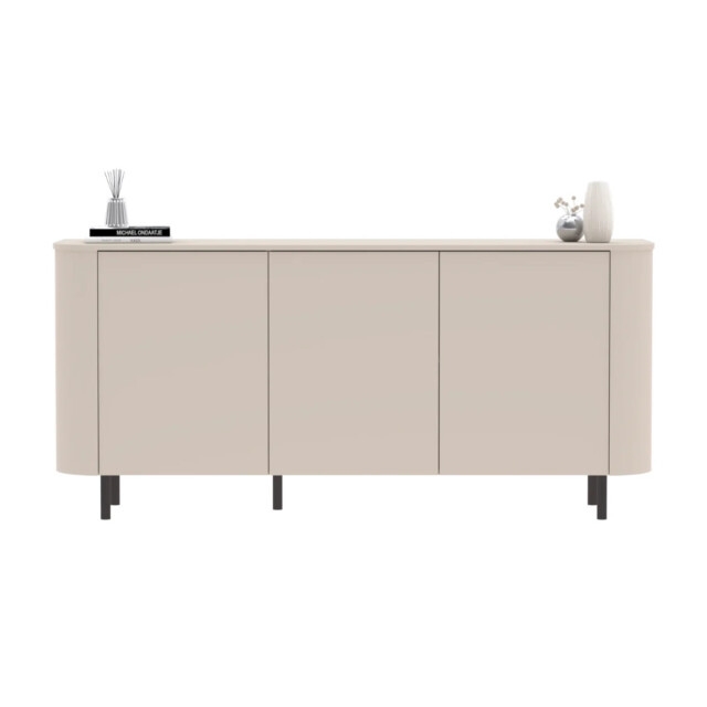 CaliCosy Dressoir met 3 deuren afgeronde randen cashmere l 180,2 cm bora 3516917 large