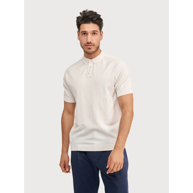 Blue Industry De basic knitted polo | KBIS25-M18 large