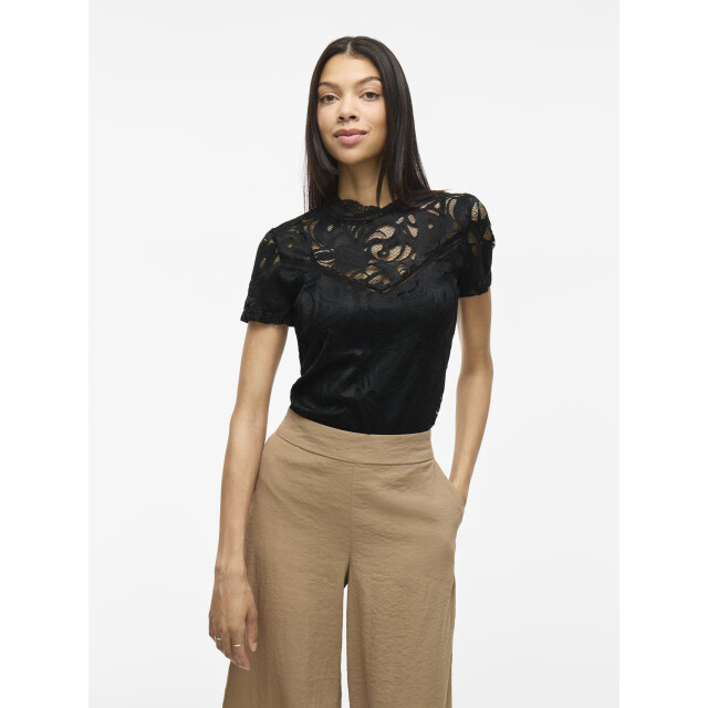 Vila Vistasia s/s lace top noos 14049852 large