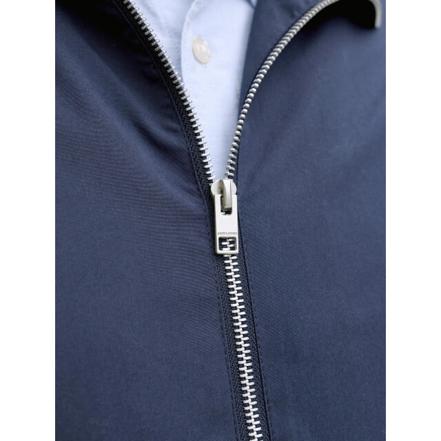 Jack & Jones Heren plus size bomberjack jjerush zomerjas effen donker 12231718-Navy Blazer large