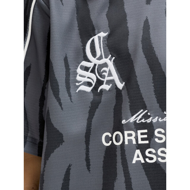 Jack & Jones Jcodust piping football open collar jnr dessin 3369.89.0010 large