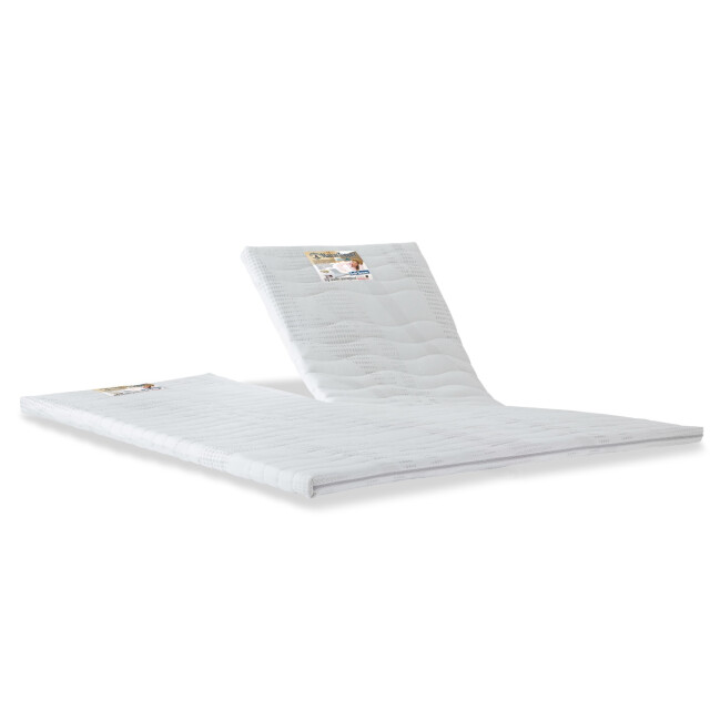 Harris & Darwin Soft sense koudschuim topper | met split| 6,5cm dik| cooltouch comfort-foam 3060250 large