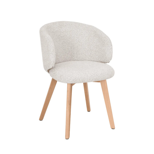 CaliCosy Stoelen set van 2, stof en massief houten poten h79 cm solÈne 3518555 large