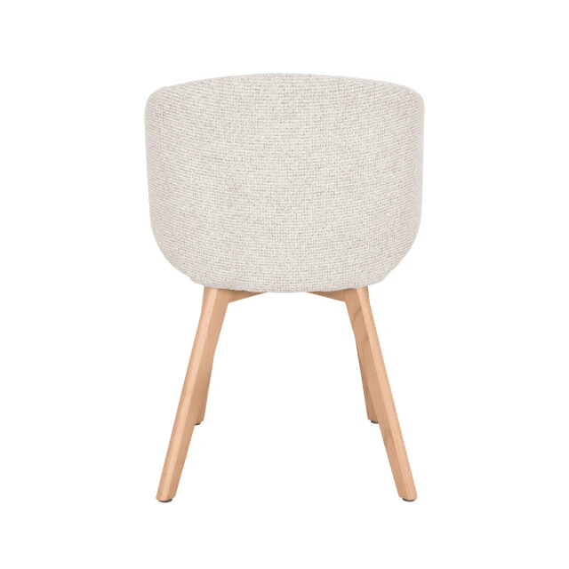 CaliCosy Stoelen set van 2, stof en massief houten poten h79 cm solÈne 3518555 large