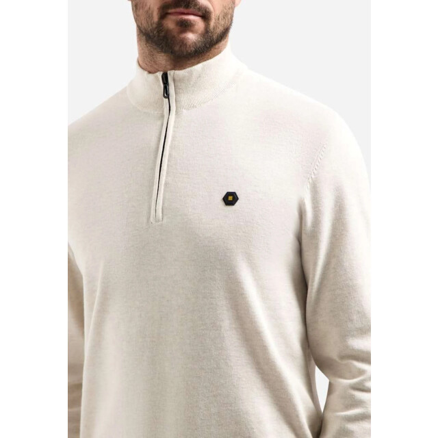 No Excess Pullover stand up collar half zip m kit melange 31210195SN-108 large