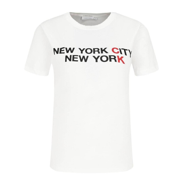 Calvin Klein Dames t-shirt UTNA1320_white large