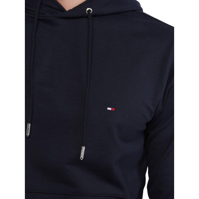 Tommy Hilfiger Heren geborduurde logohoodie UTNA1346_black large