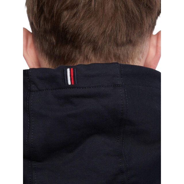 Tommy Hilfiger Heren geborduurde logohoodie UTNA1346_black large