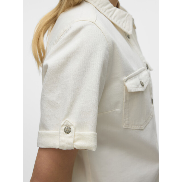 Vero Moda Vmjennie ss short denim dress mix n 10309665 large