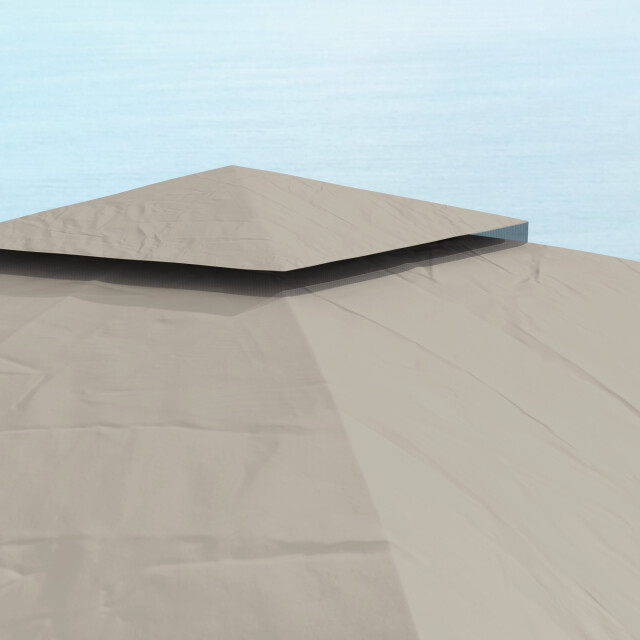 4goodz Paviljoen pergola classic 335 cm met ventilatiedak - 3519659 large