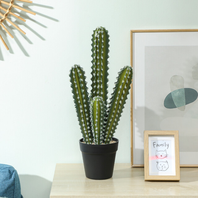 4goodz Kunstplant cactus 53 cm groot met pot realistisch groen 3519665 large