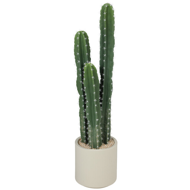 4goodz Kunstplant cactus groot 95 cm met pot realistisch groen 3519664 large