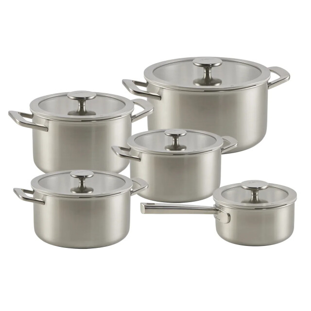 Habonne Allure pannenset downdraft 5 delig 5 ply rvs 8721249470714 large