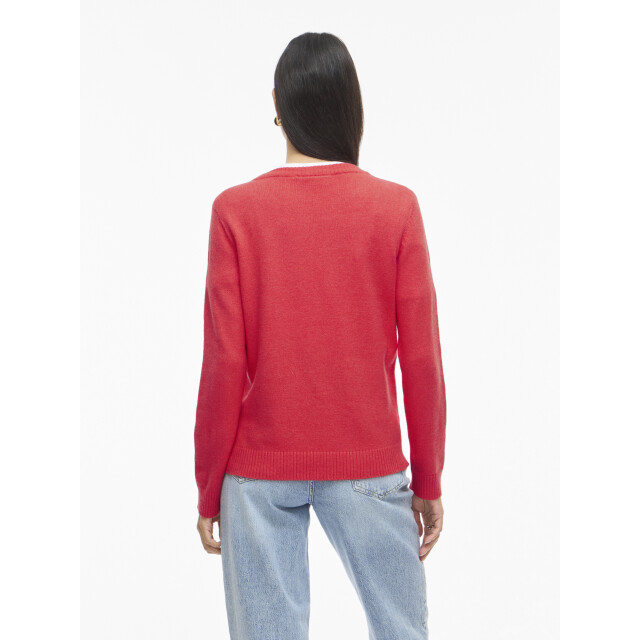 Vila Viril l/s o-neck knit top-noos 14054177 large