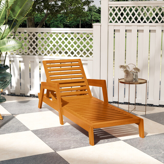 4goodz Ligbed massief hout 66 cm x 190 cm x 73,5 cm 3522462 large