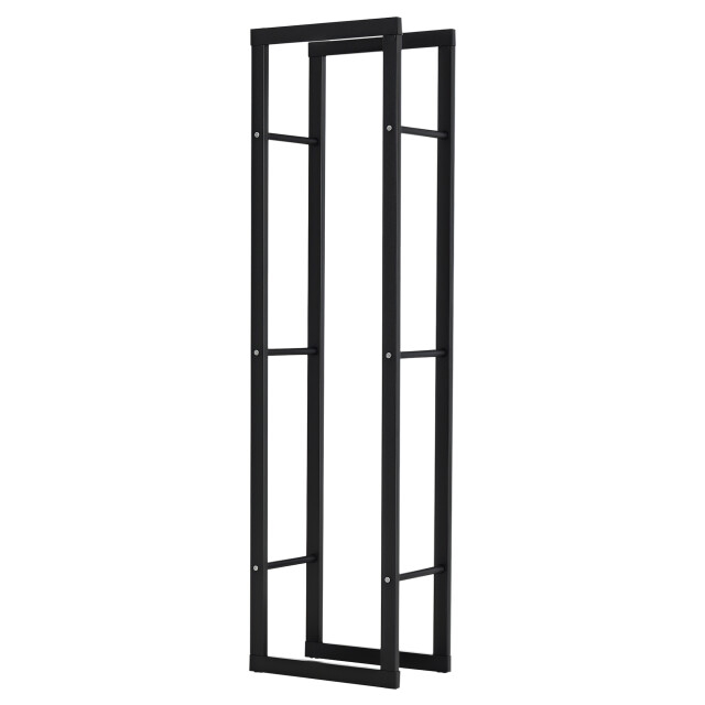 4goodz Houtopslag brandhoutrek staal 25x40x150 cm tot 100kg - 3522394 large