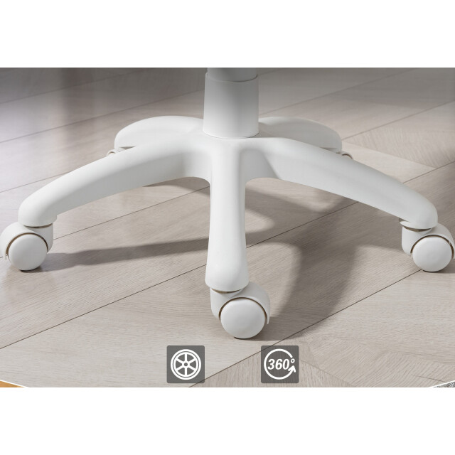 4goodz Eegonomische bureaustoel in hoogte verstelbaar - 3522813 large