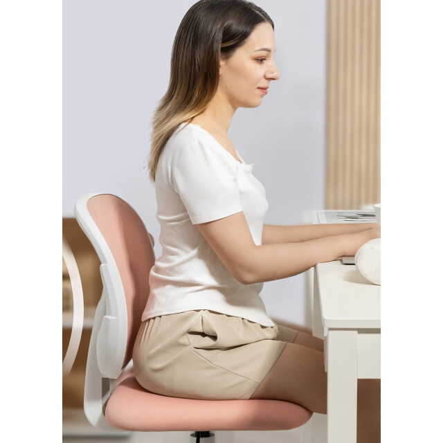 4goodz Eegonomische bureaustoel in hoogte verstelbaar - 3522813 large