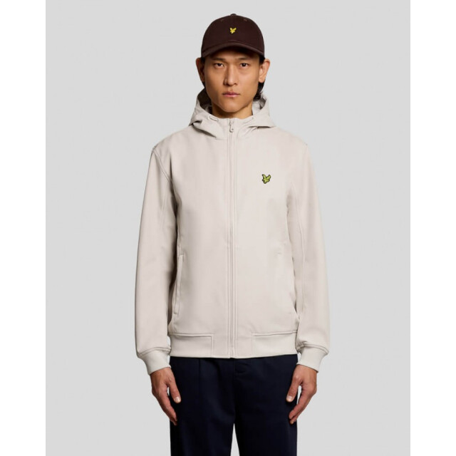 Lyle and Scott Jk2200v mesh back sofshell cove w870 heren jack kort - Cove W870/JK2200V Mesh Back Sofshell large