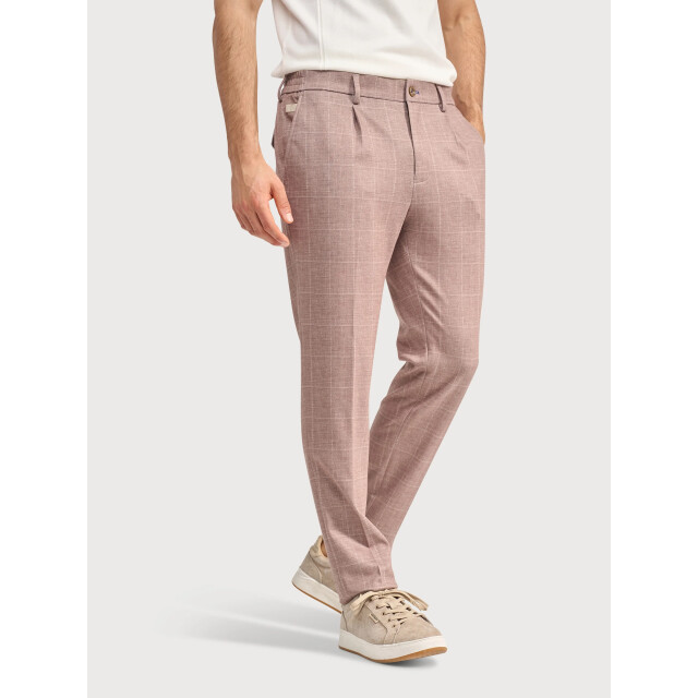 Blue Industry De ruitmotief chino | StevenS26-M12 large