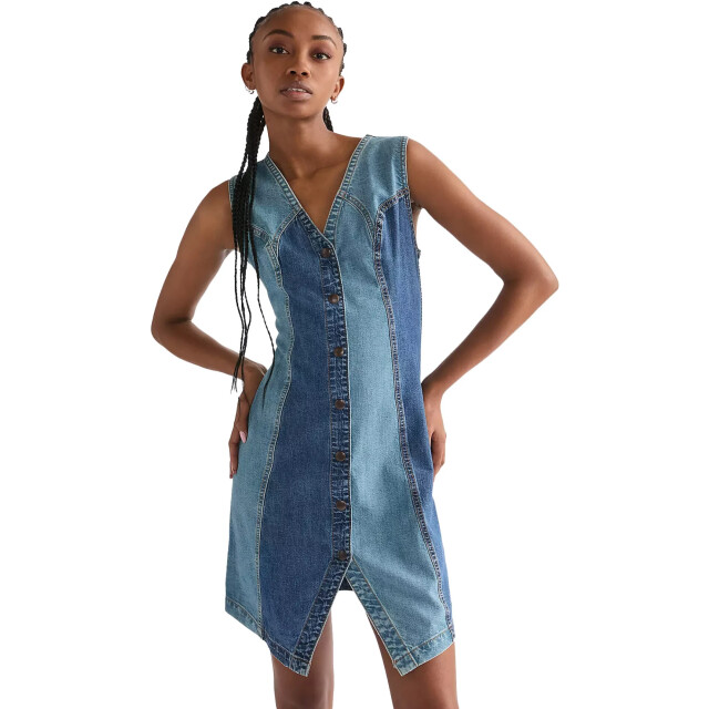 Wrangler Vest dress patchwork 112378149 large