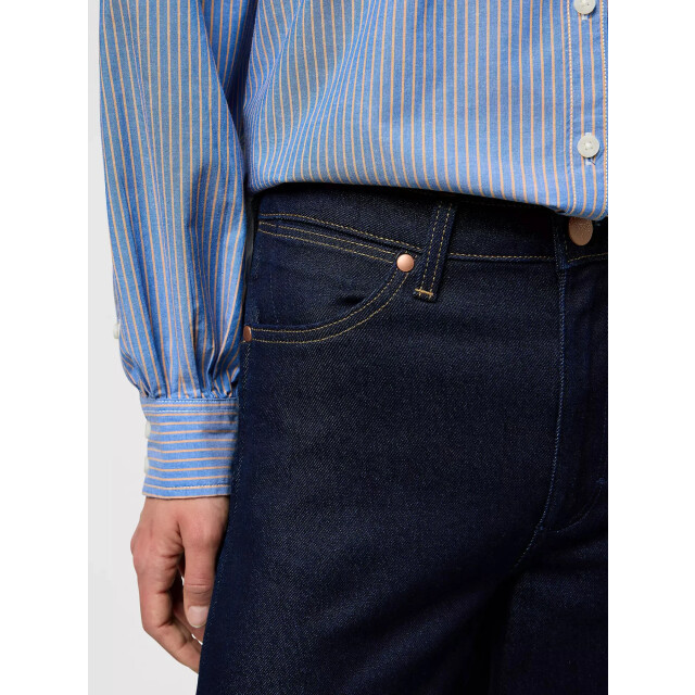 Wrangler Canyon wide high rise dark denim lines 112371187 large