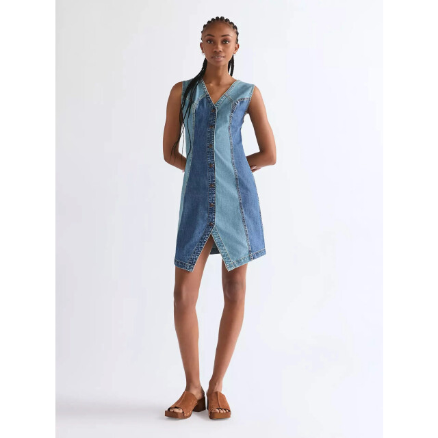 Wrangler Vest dress patchwork 112378149 large