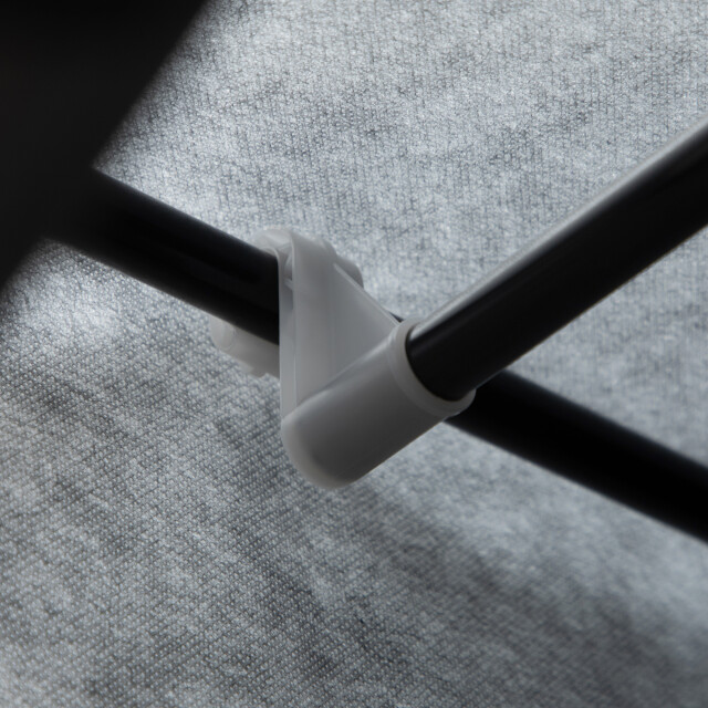 4goodz Stoffen kledingkast met stof opvouwbaar 125x43x162,5 cm - 3524710 large