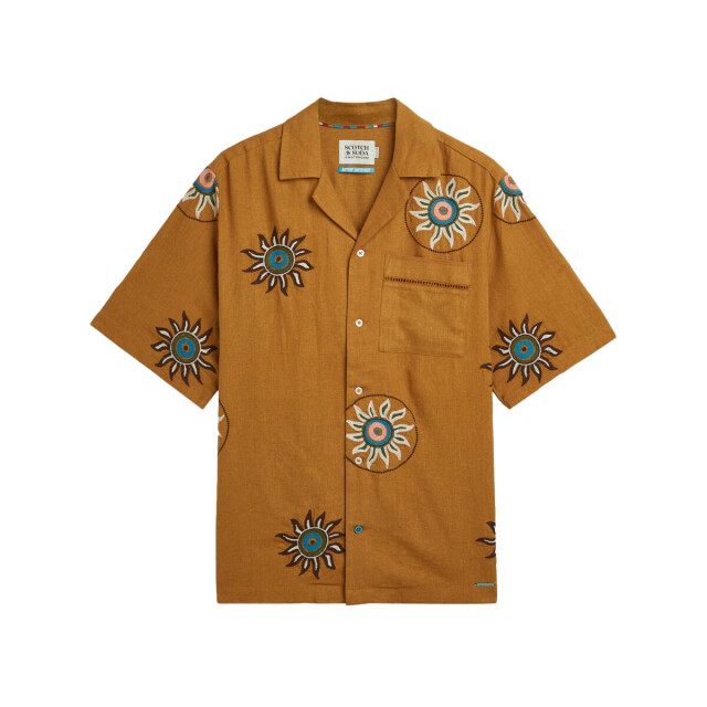 Scotch & Soda Short 183067 Scotch & Soda Overhemd korte mouw 183067 large
