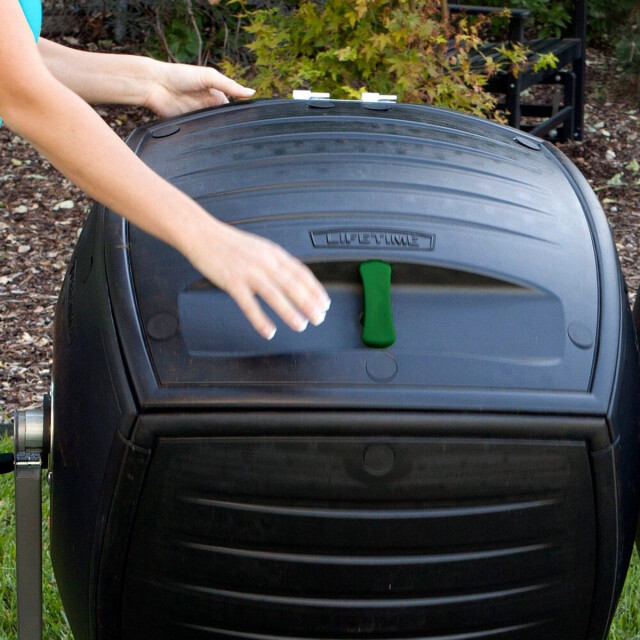 Lifetime ® composterbak 2x 189 liter lk02000 trommel composteerder 3523667 large