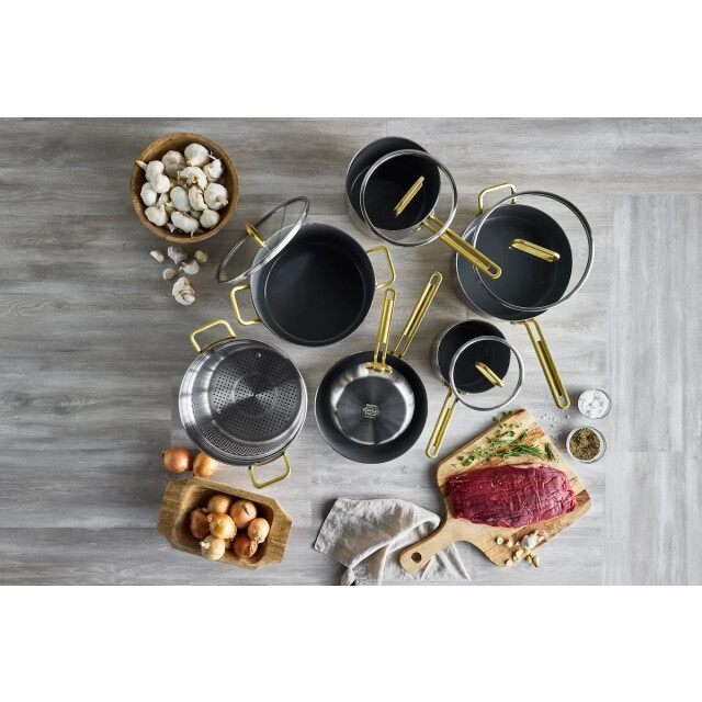 Greenpan Tucci pannenset 3-ply 11 delig CC009004-002 large