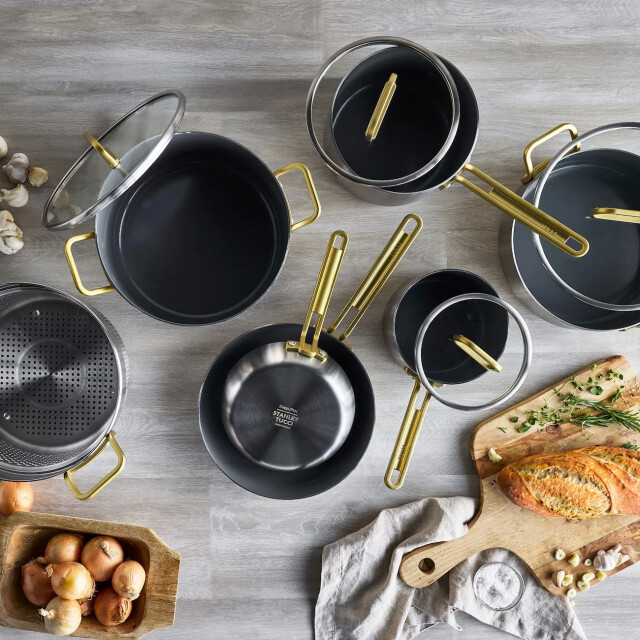 Greenpan Tucci pannenset 3-ply 11 delig CC009004-002 large