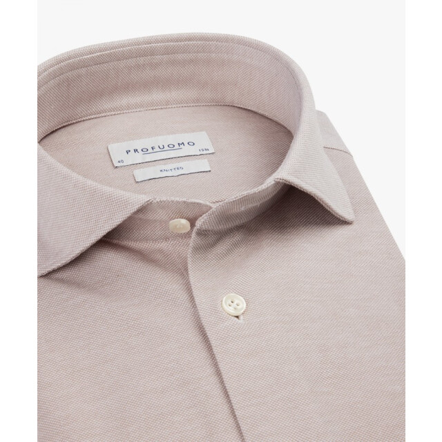 Profuomo Pp2h00009b -  cutaway overhemd lange mouw profu F/PP2H00009B large