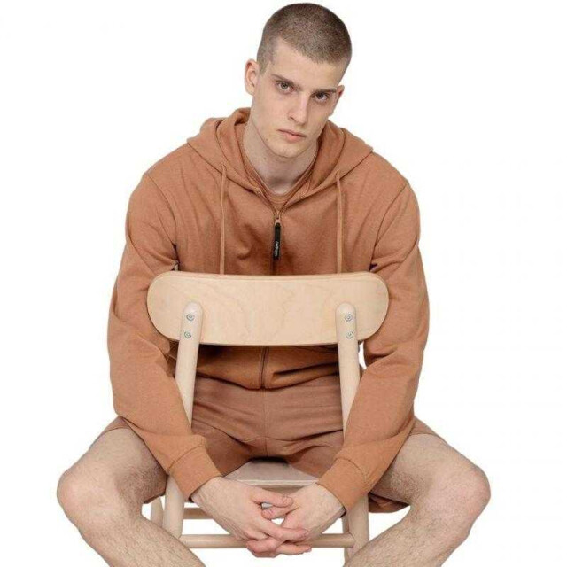 Outhorn Heren full zip hoodie UTPP9507_brown large