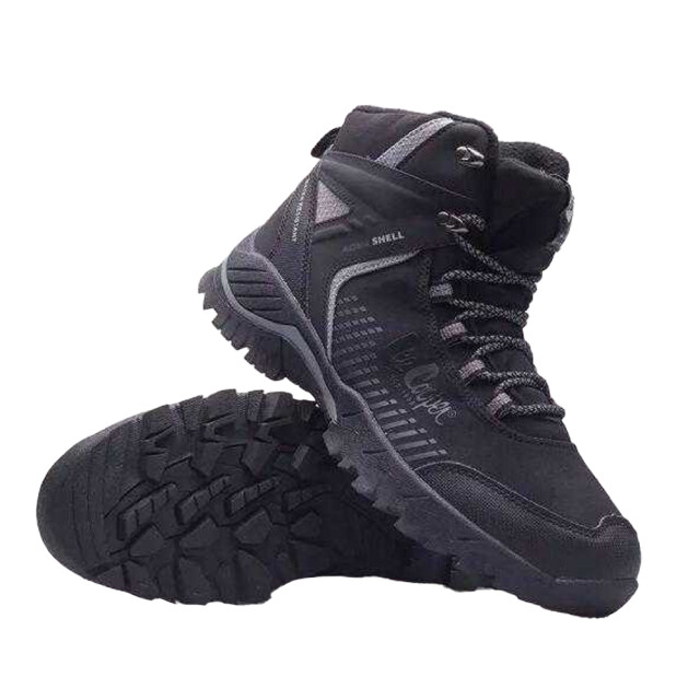 Lee Cooper Heren aqua shell wandelschoenen UTPP7984_black large