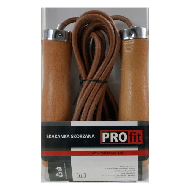 ProFit Leren springtouw laten vallen UTPP7614_brown large