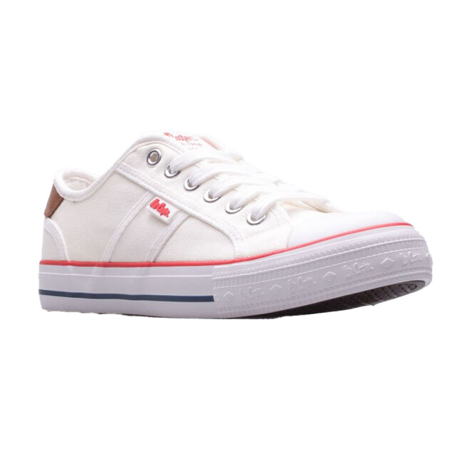 Lee Cooper Dames synthetische trainers UTPP13239_white large
