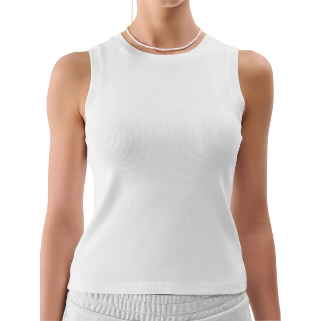 4F Dames f132 mouwloze tanktop UTPP1273_white large