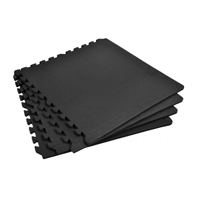 ProFit Eva effen puzzelmat (set van 4) UTPP8107_black large