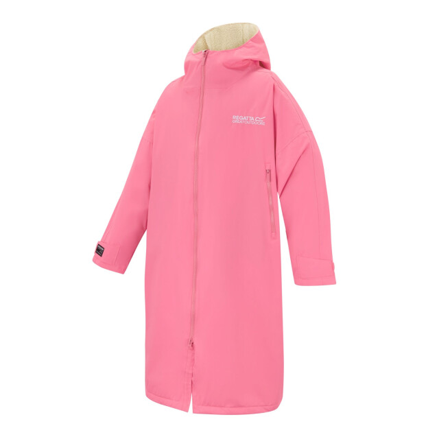 Regatta Waterdichte fleece gevoerde luierjas voor volwassenen UTRG9120_pinklemonade large