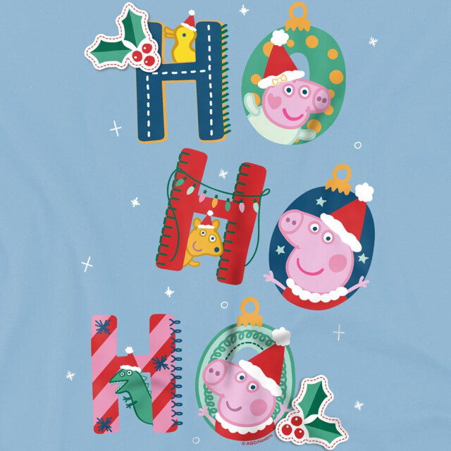 Peppa Pig Kinderen/kinderen broers en zussen t-shirt UTTV26577_lightblue large