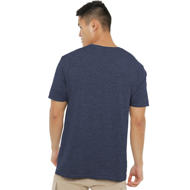 Peppa Pig Unisex adult papa varken kerstmuts heather t-shirt UTTV26580_navy large