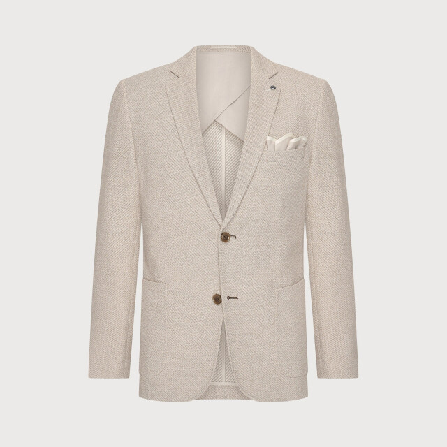 Blue Industry Het geweven colbert | JBIS26-M2 large