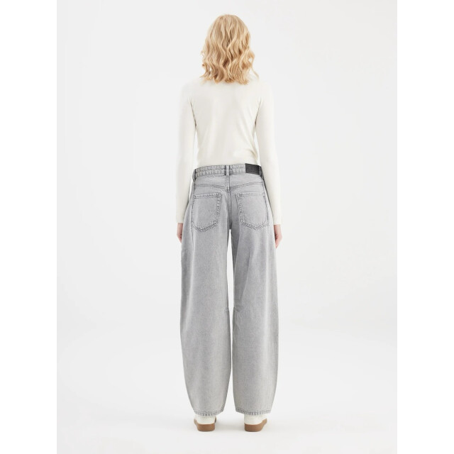 Cup of Joe Mid waist balloon jeans; %100 co; 317 grey denim 4106.86.0013 large