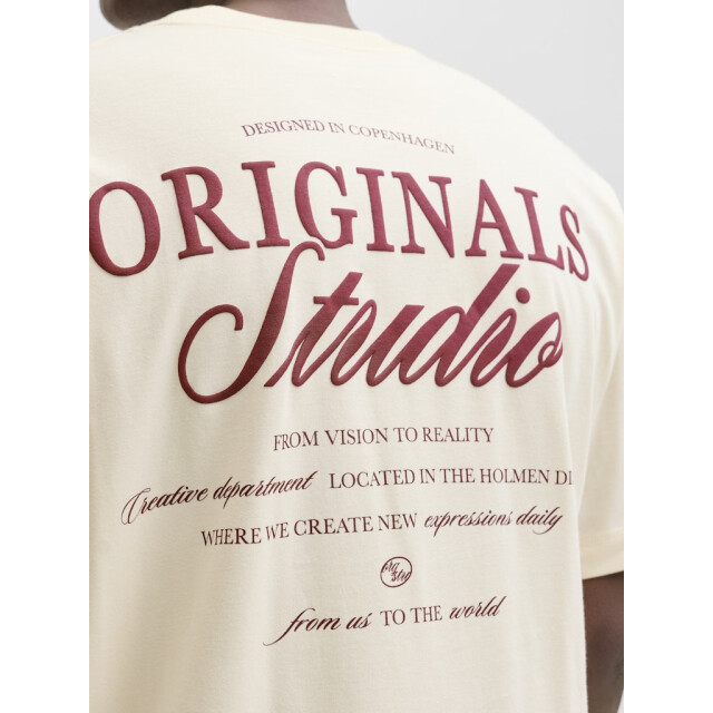 Jack & Jones Jornorrebro typo tee ss crew neck noos off-white 5339.02.0026 large